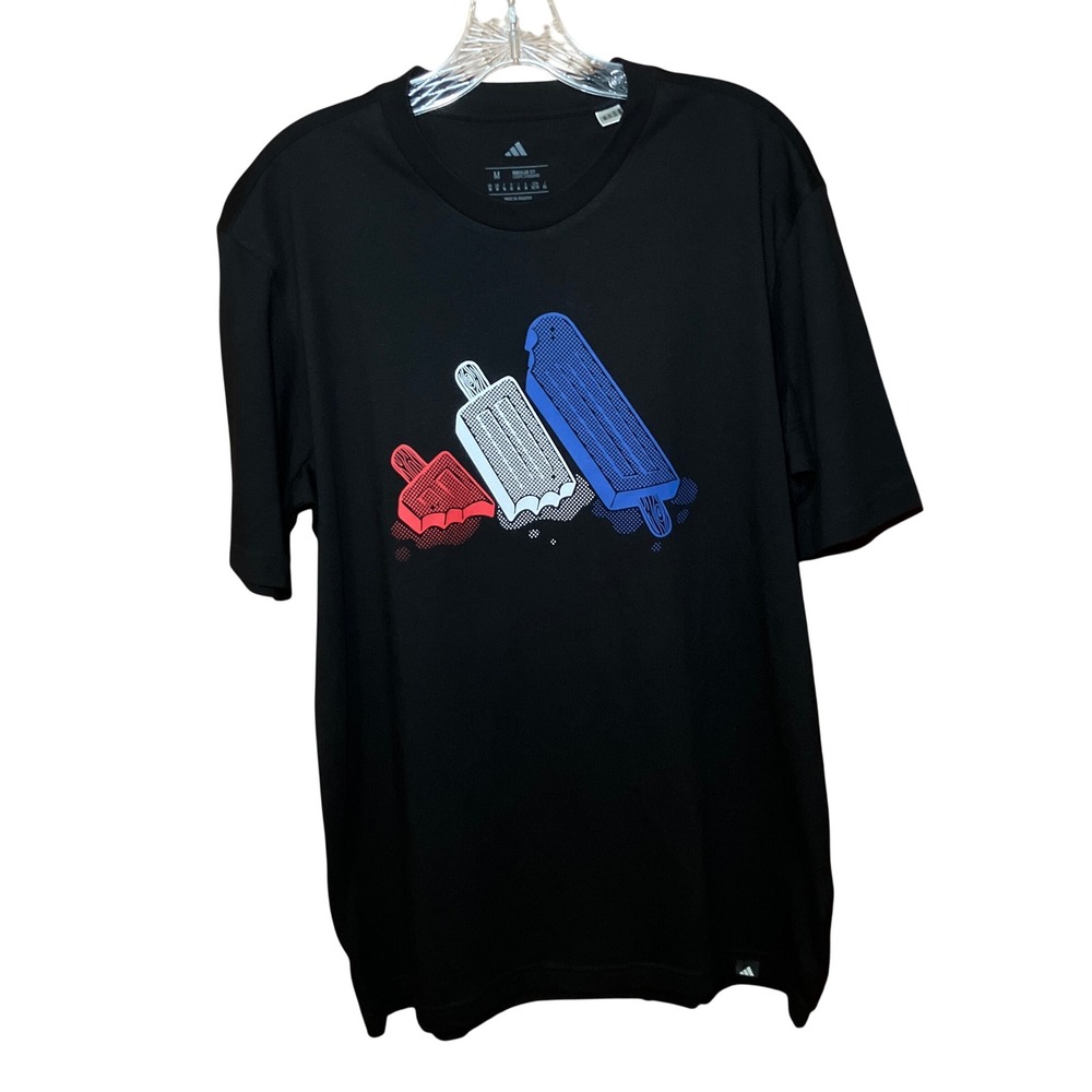 Adidas T-Shirt Mens M Black Popsicle Graphic Tee Short Sleeve
Pop Art Skater